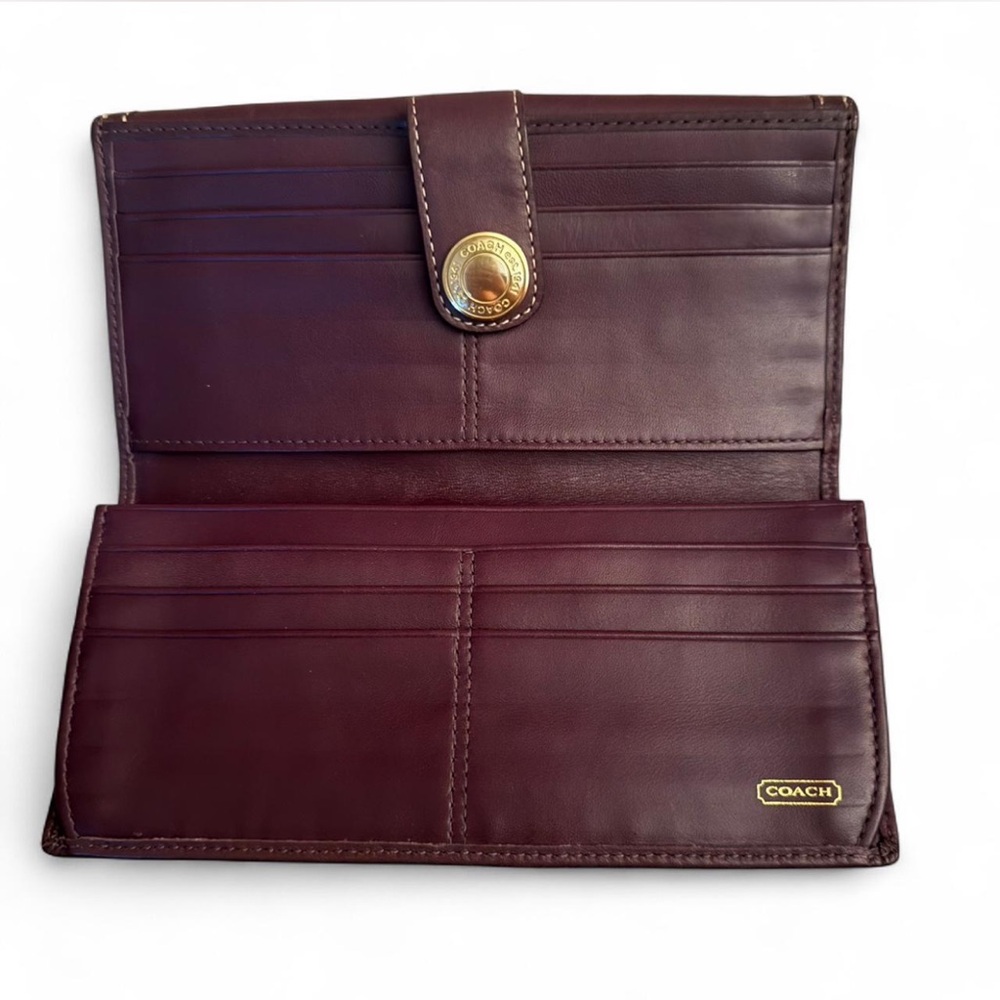 Purple Coach shoulder bag - Picture 5 of 5